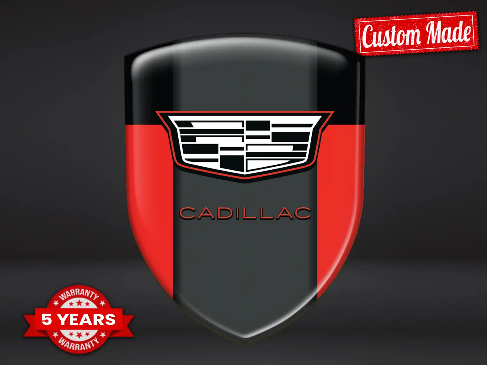 Cadillac Dome Aufkleber Top Qualität Premium Domes ST